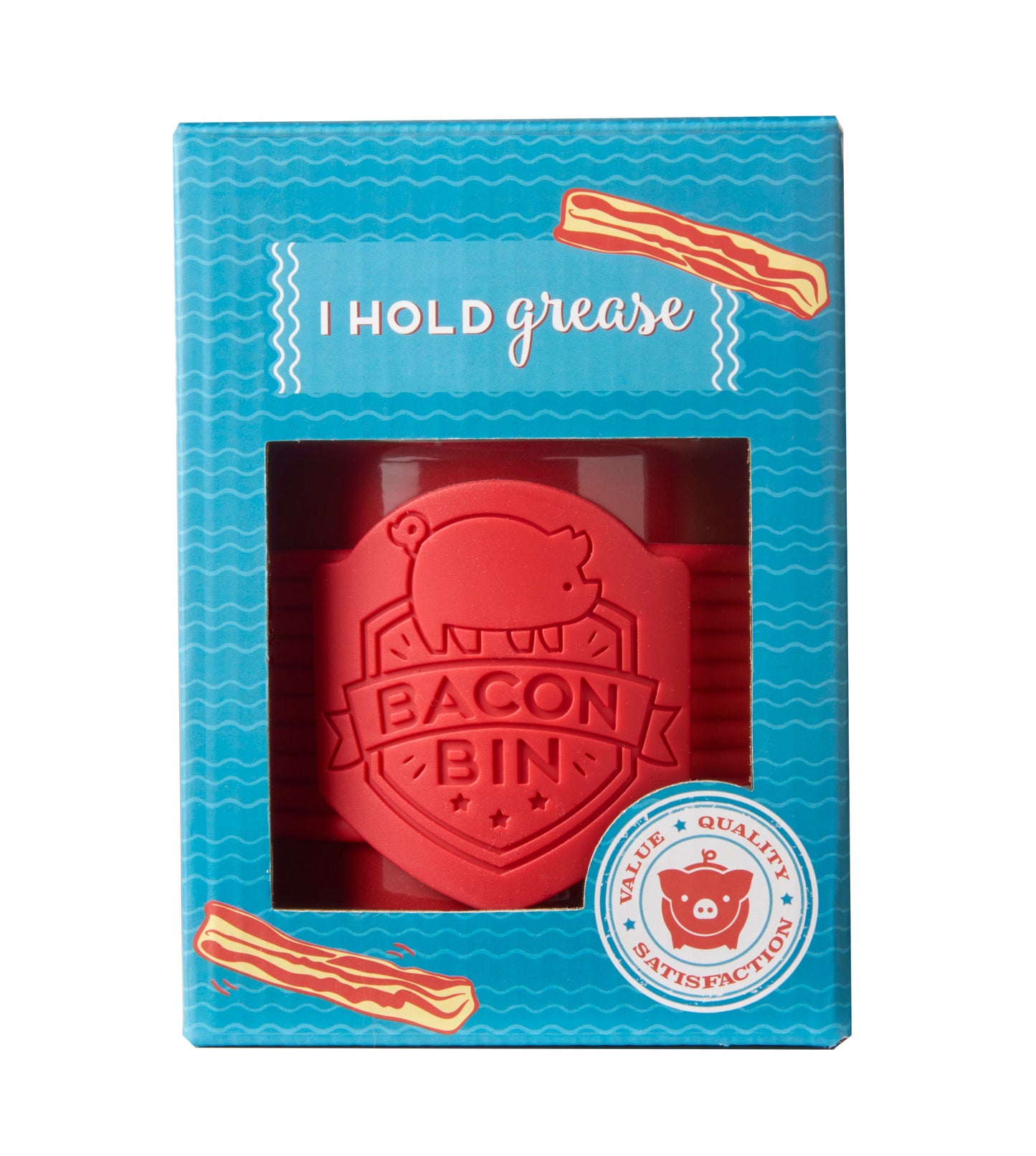 Metal Bacon Bin - Grease Holder