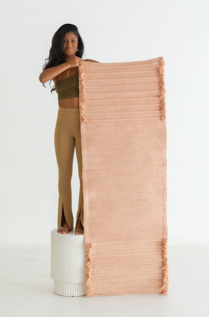 Rose Quartz - Herbal Yoga Mat by okoliving