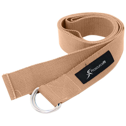 Metal D-Ring Yoga Strap by Jupiter Gear