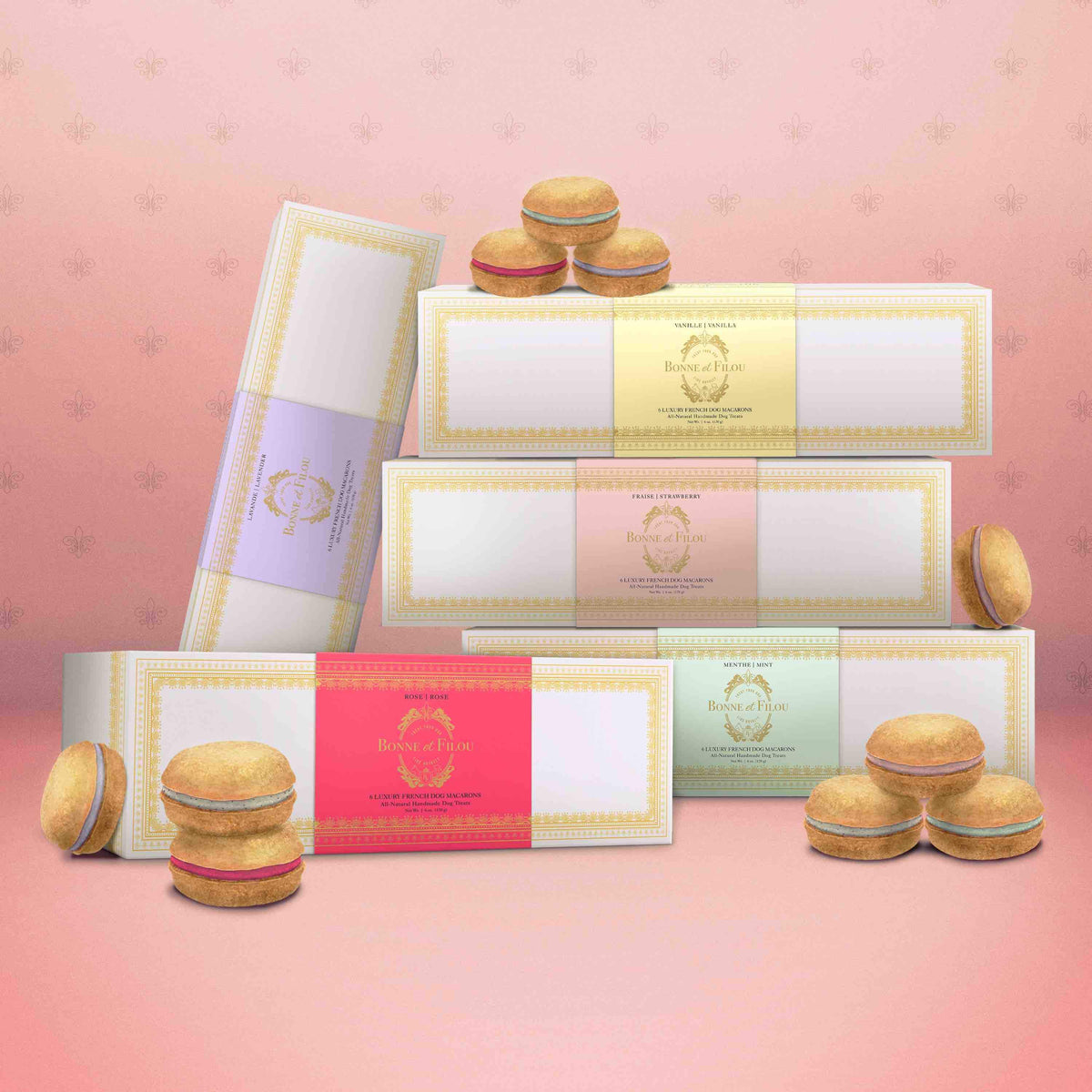 Dog Macaron Club - 1 Year Gift Subscription (Prepaid)