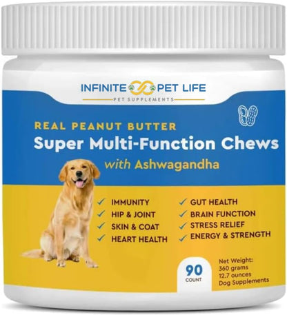 Super Multi-Vitamin Peanut Butter Soft Chew with Ashwagandha