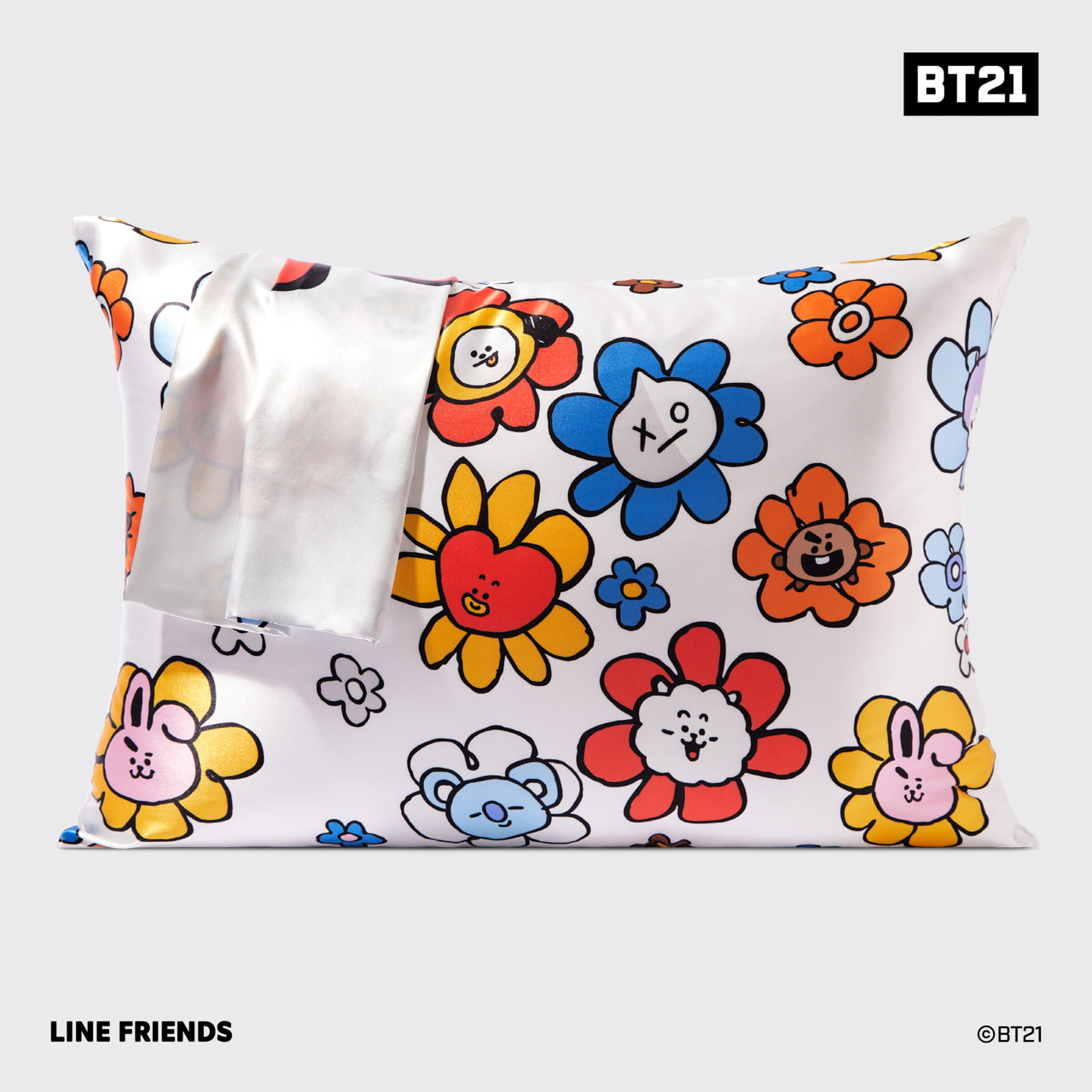 Kitsch x BT21 Satin Pillowcase - RJ