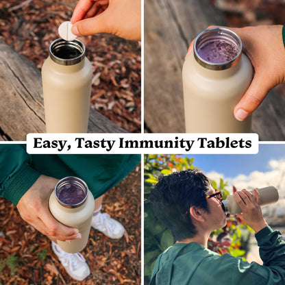 LEMON Immunity Tablets for Daily Immune Support by Drinklits