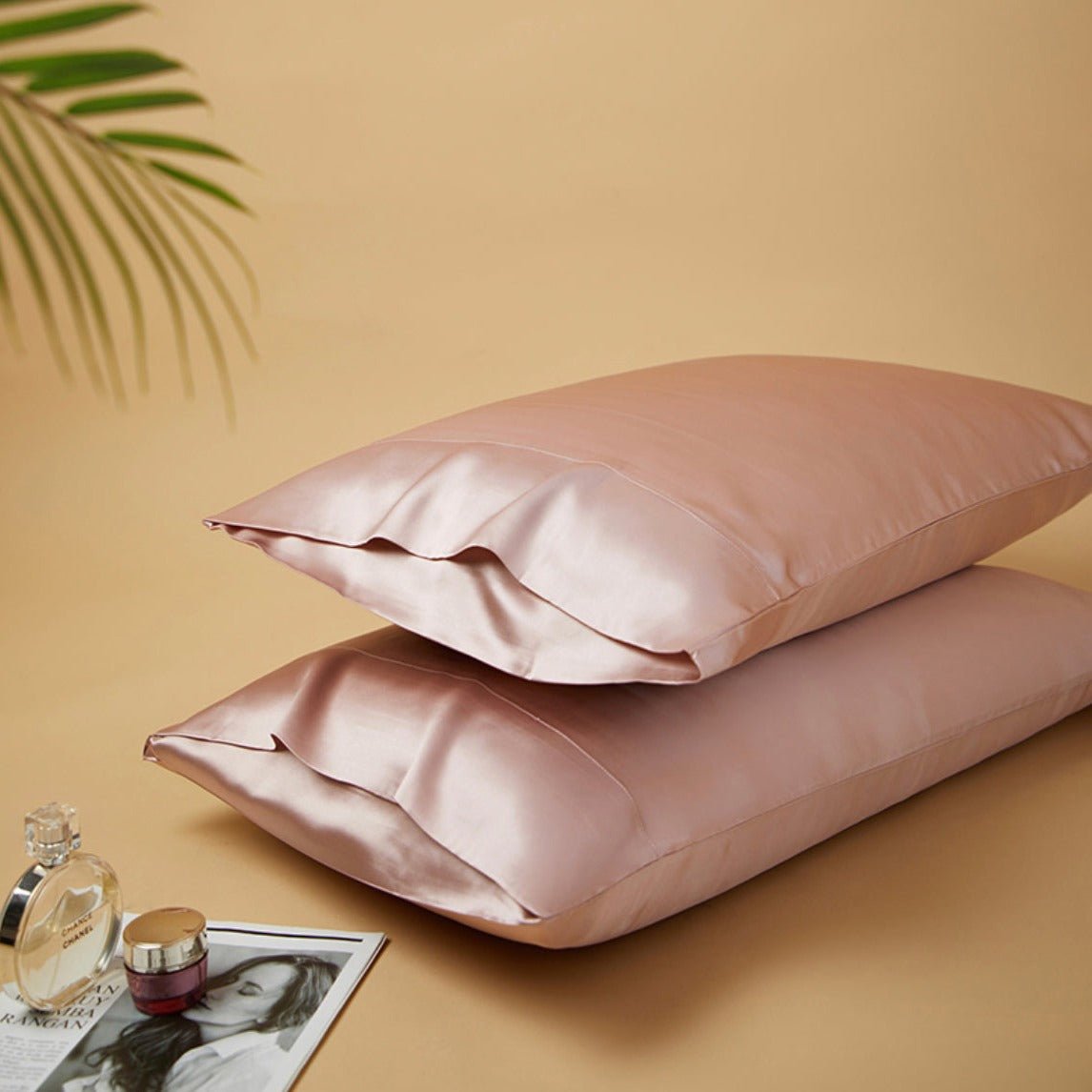 6A Grade Organic Mulberry Silk Pillowcase for Better Skin & Hair- 30 Momme. Pure Silk on Both Sides