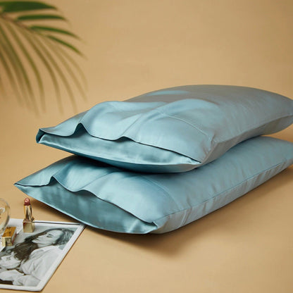 6A Grade Organic Mulberry Silk Pillowcase for Better Skin & Hair- 30 Momme. Pure Silk on Both Sides