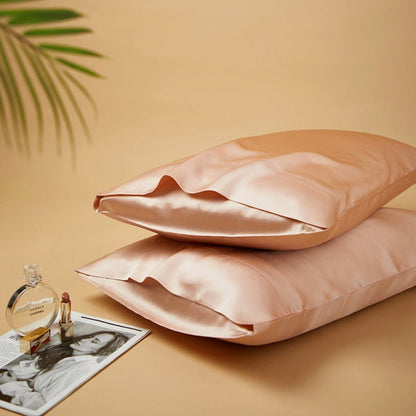 6A Grade Organic Mulberry Silk Pillowcase for Better Skin & Hair- 30 Momme. Pure Silk on Both Sides