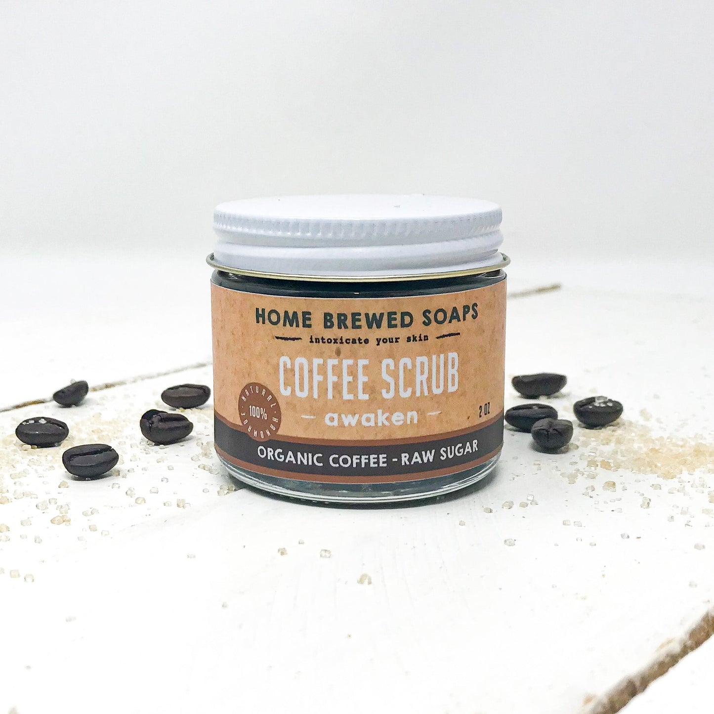 Coffee Body Scrub - Coffee Sugar Scrub - Coffee Lovers Gift by Home Brewed Soaps