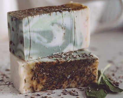 Lavender Sage  Handmade Organic Soap