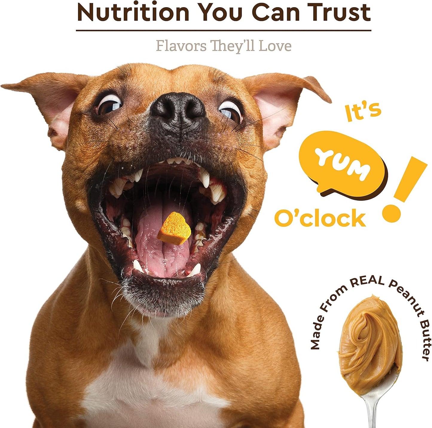 Super Multi-Vitamin Peanut Butter Soft Chew with Ashwagandha