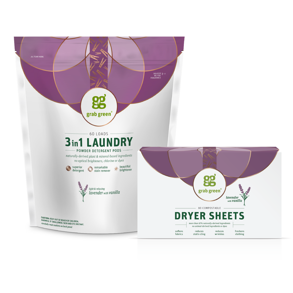 Classic 3in1 Laundry Detergent Pods + Dryer Sheets