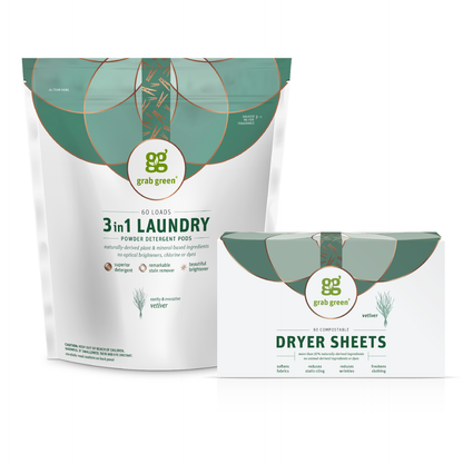 Classic 3in1 Laundry Detergent Pods + Dryer Sheets