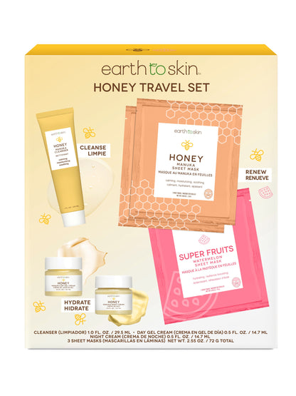 Honey Travel Set by EarthToSkin