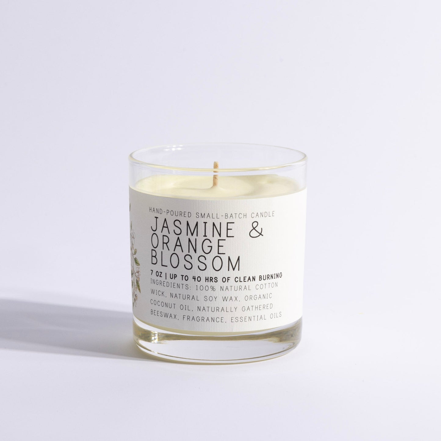 Jasmine and Orange Blossom Candle - Just Bee Candles