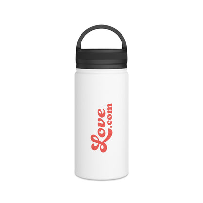 Stainless Steel Water Bottle, Handle Lid