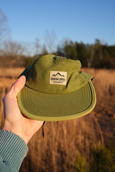 GREEN 5-PANEL HAT