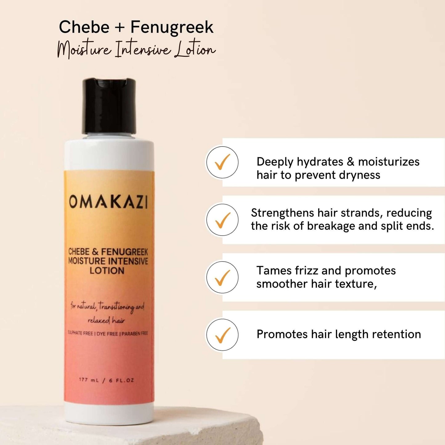 Chebe & Fenugreek Moisture Intense Lotion