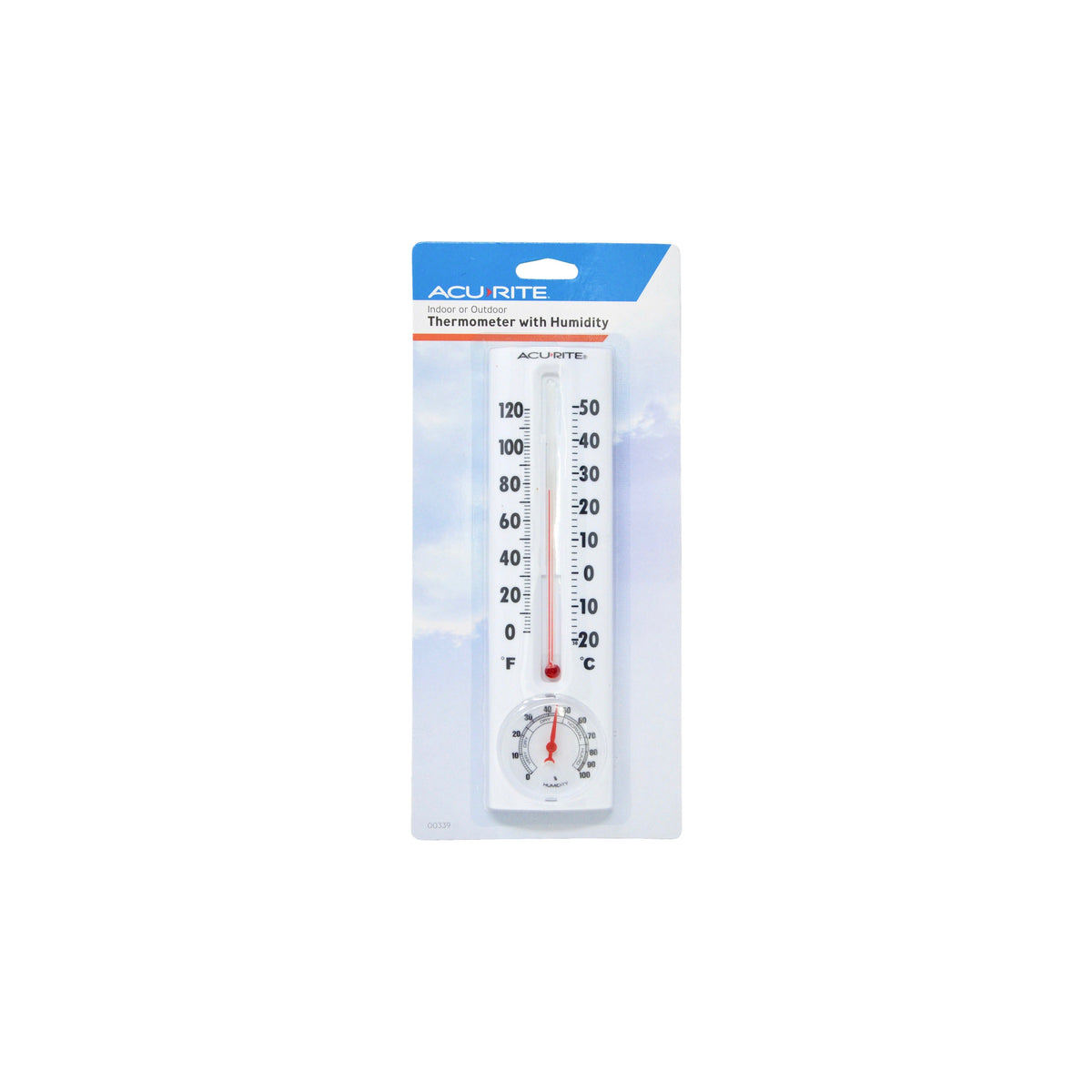 Thermometer w/ Humidity - Indoor/Outdoor