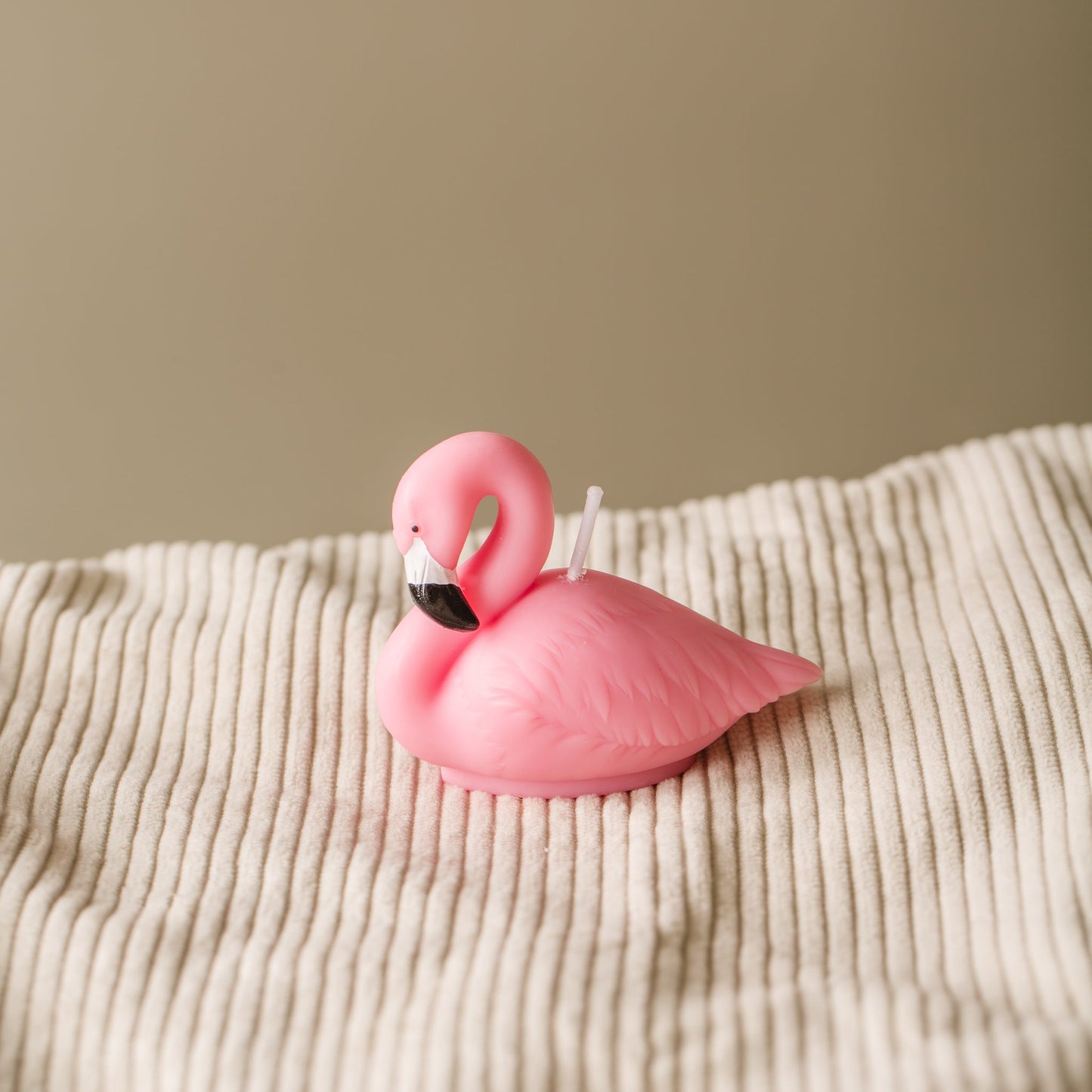 Pink Flamingo Candle