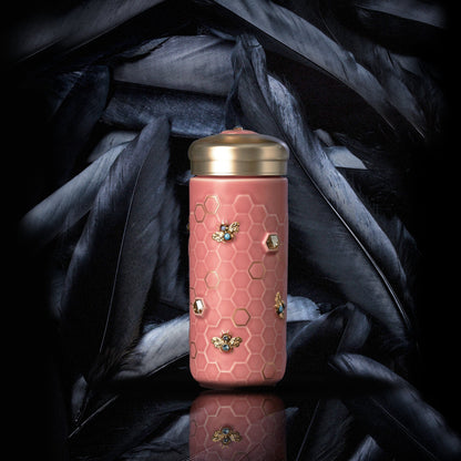 Honey Bee Travel Mug with Crystals by ACERA LIVEN