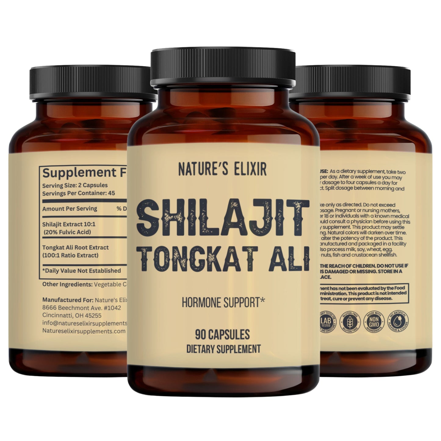 Shilajit & Tongkat Ali Blend