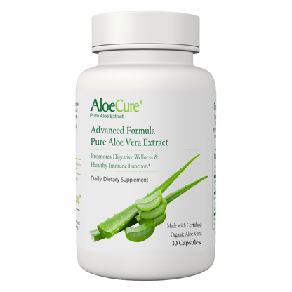 AloeCure Advanced Formula Capsules - 30ct Travel Size