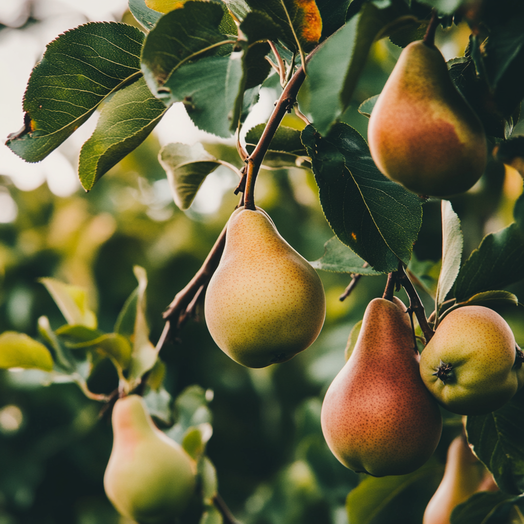 Disease Resistant Pears, 3 on 1 Multiple Grafted Fruit Tree