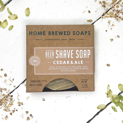 Shaving Gifts for Him - Valentines Gifts For Men by Home Brewed Soaps