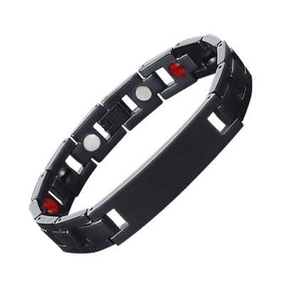 Stainless Steel Energy Bracelet 4-in-1. 2 Colors available. Model B026