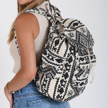 Recycled Travel Backpack by Rice Love