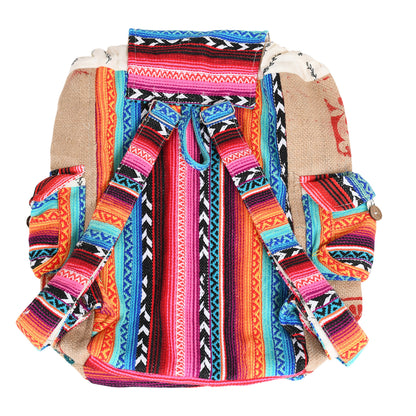 Recycled Travel Backpack by Rice Love