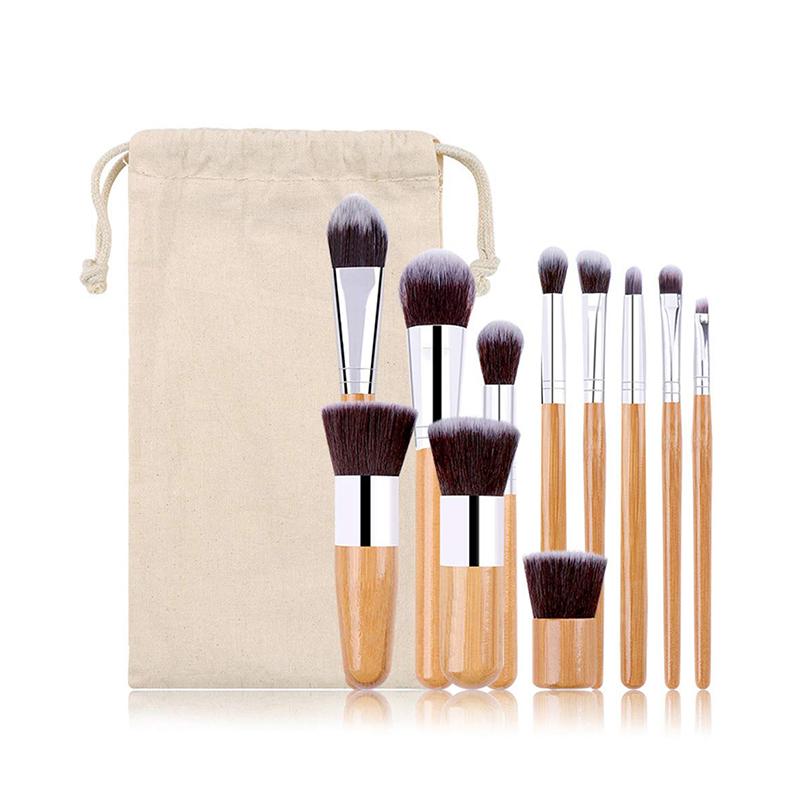 Lucky Beauty Bamboo Brush Set of 11 pcs by VistaShops