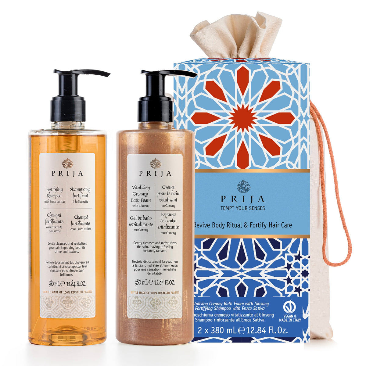 Prija Revive Body Ritual & Fortify Hair Care Gift Set