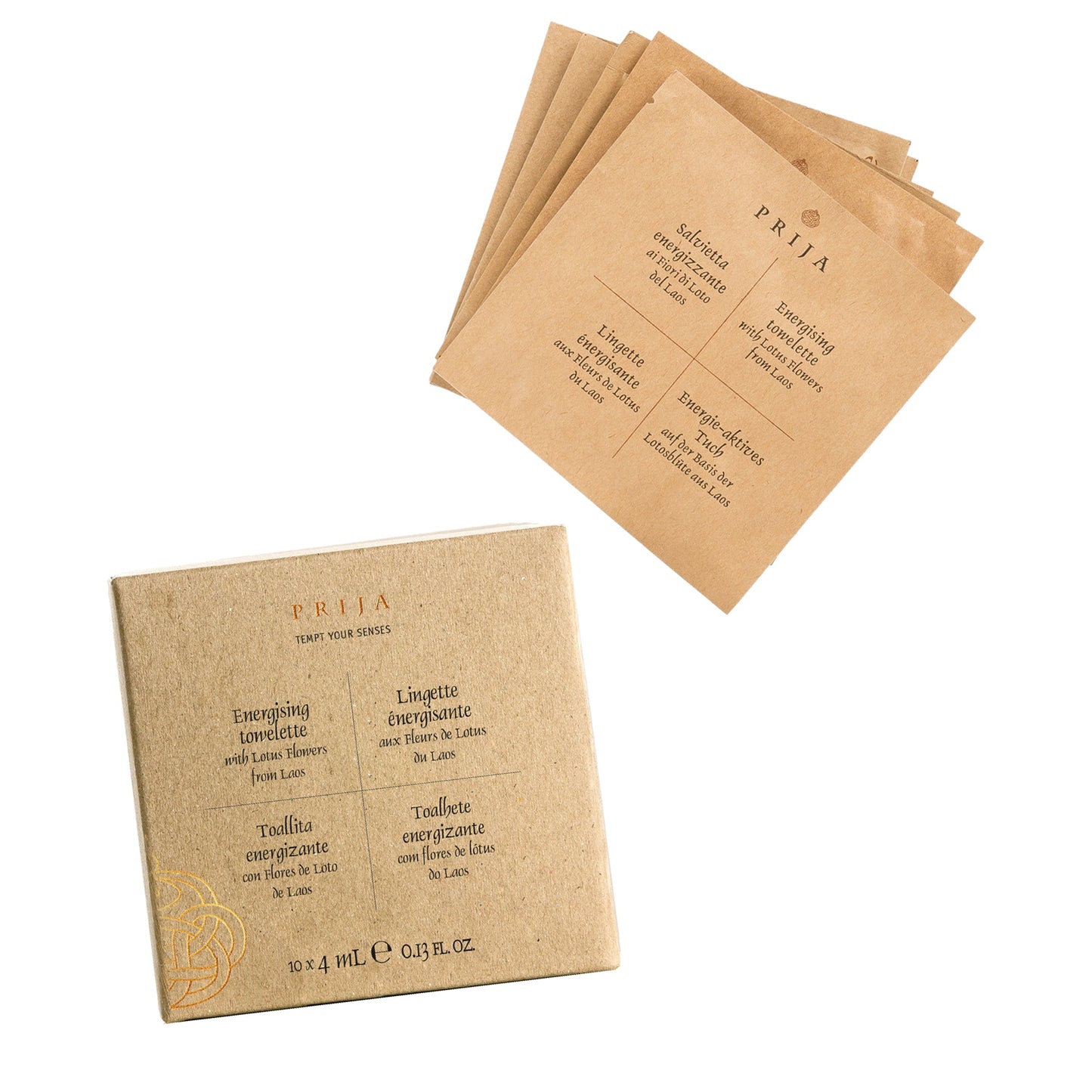 Prija Towelette Gift Pack with Lotus Flowers