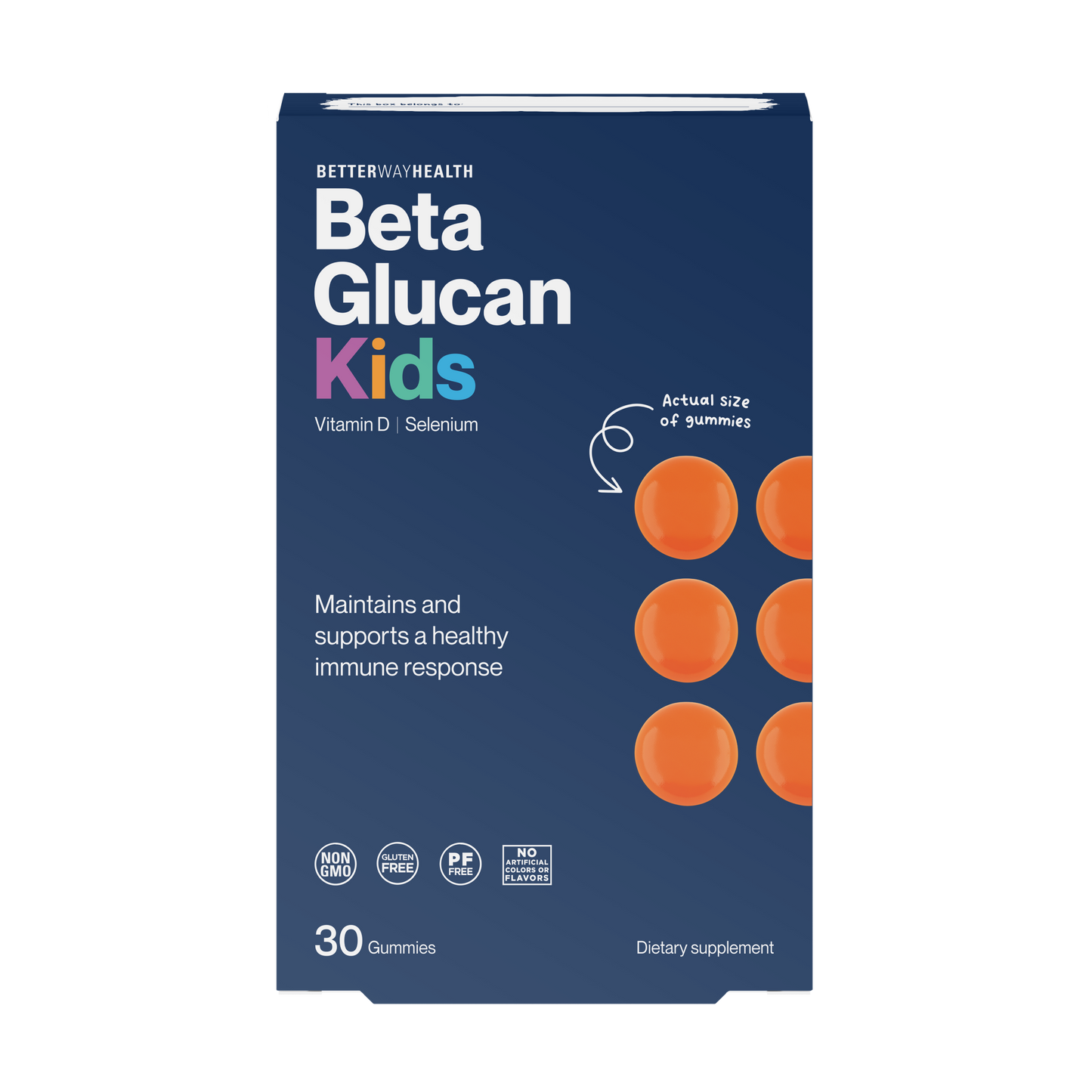 Beta Glucan Kids by Better Way Health