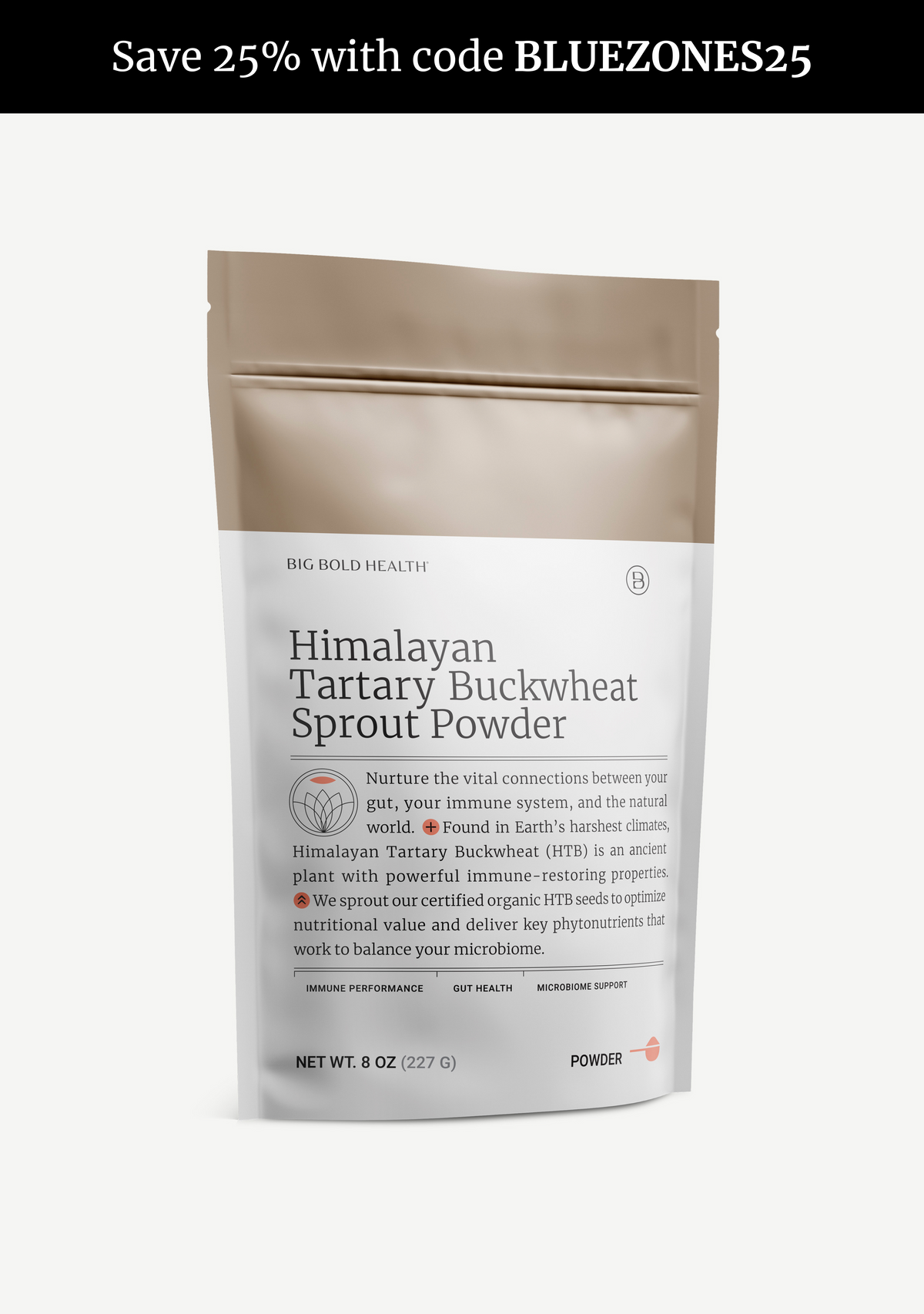 Himalayan Tartary Buckwheat Sprout Powder