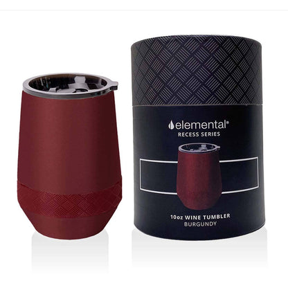 Recess 10oz Wine Tumbler - Burgundy