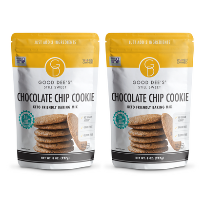 Chocolate Chip Keto Cookie Mix - Gluten Free and No Added Sugar by Good Dee's