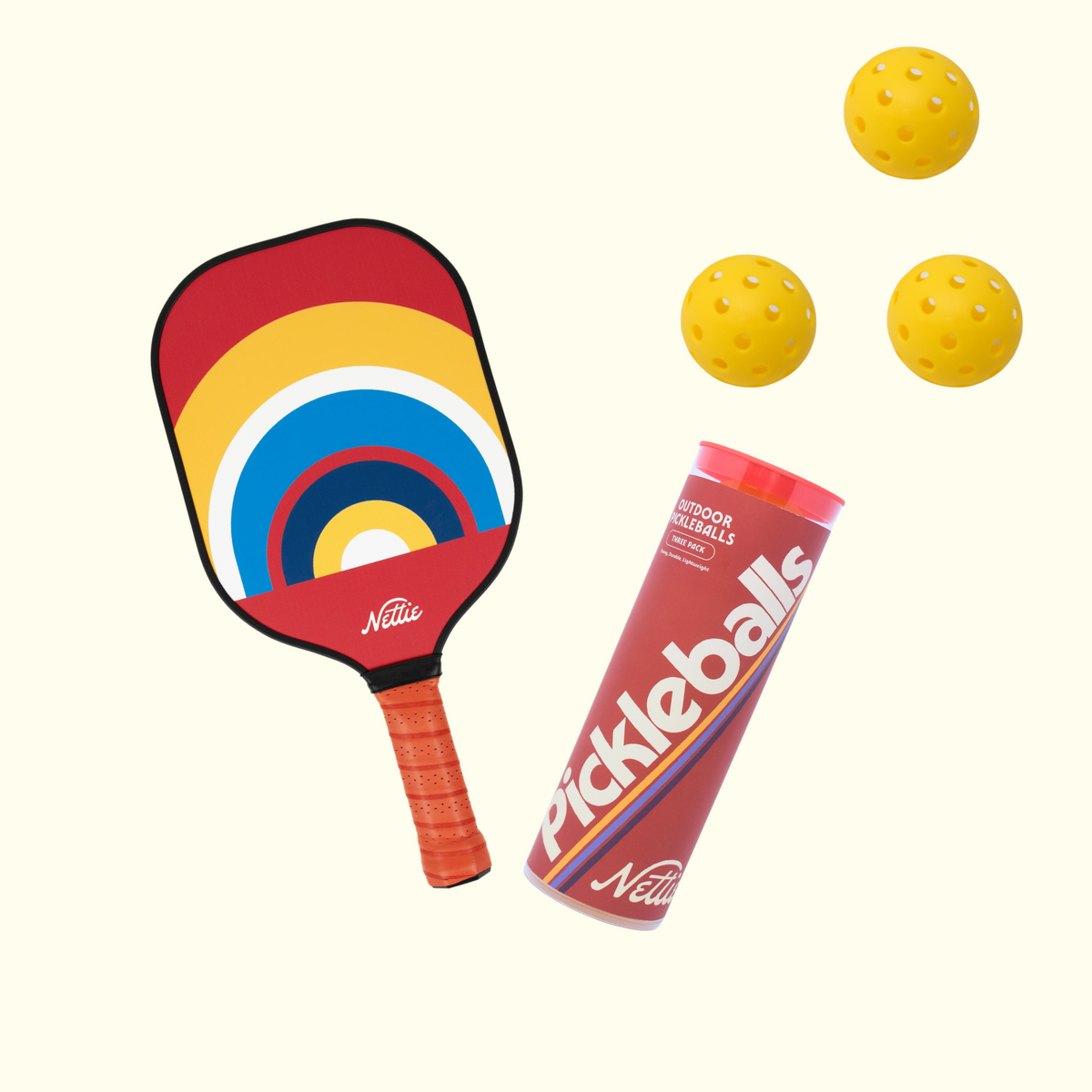 Starter Set - Pickleball Paddle & Balls