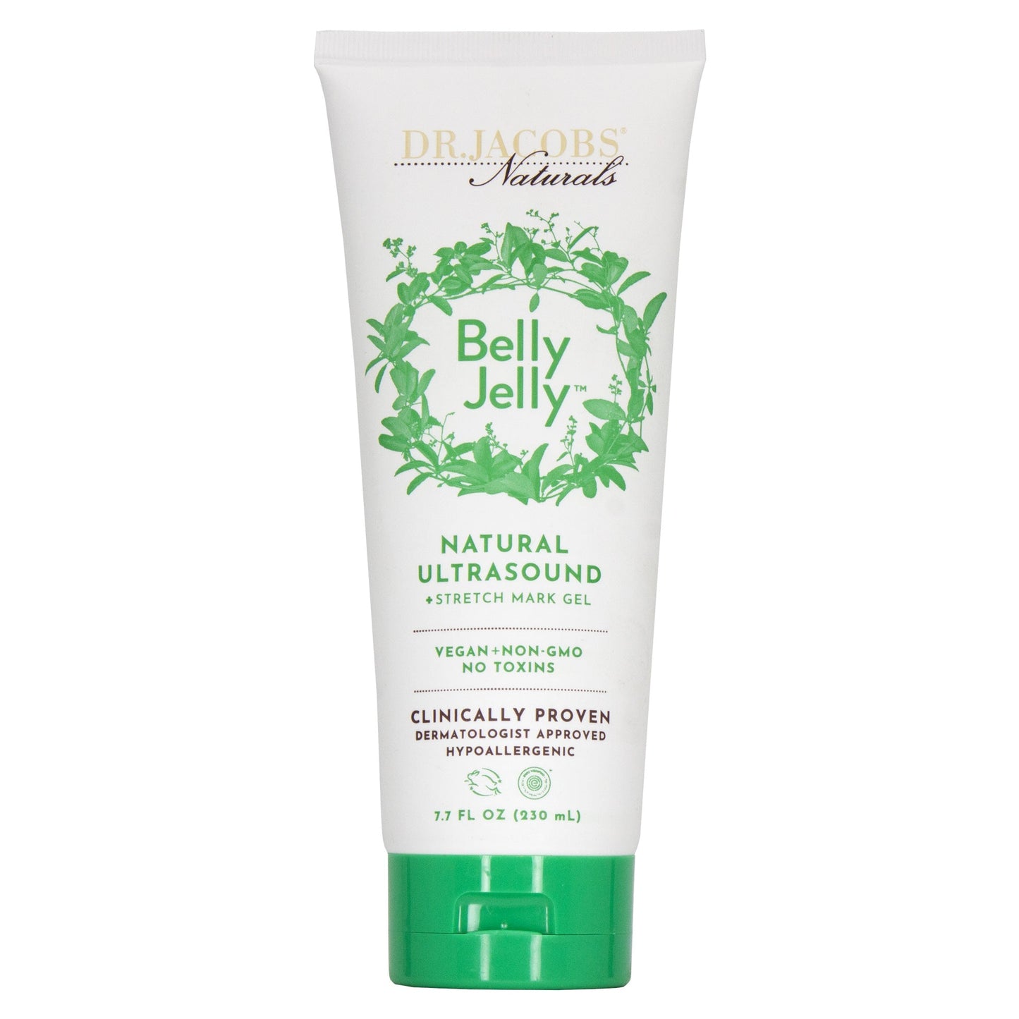 EWG Verified™ Belly Jelly™ Ultrasound & Stretch Mark Gel by Dr. Jacobs Naturals