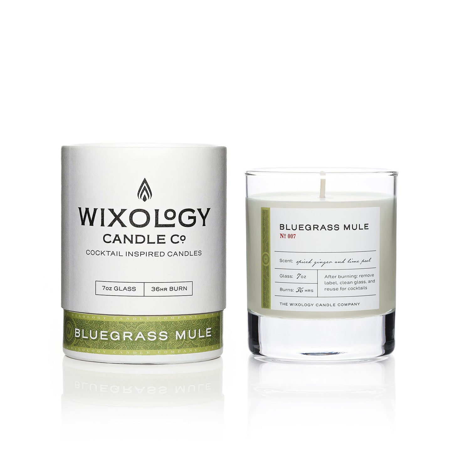 Bluegrass Mule Candle (7 oz. glass)