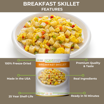 Breakfast Skillet Freeze Dried - #10 Can by Nutristore