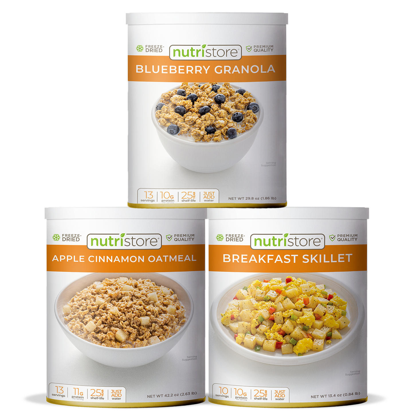 Breakfast Variety Sample Pack by Nutristore