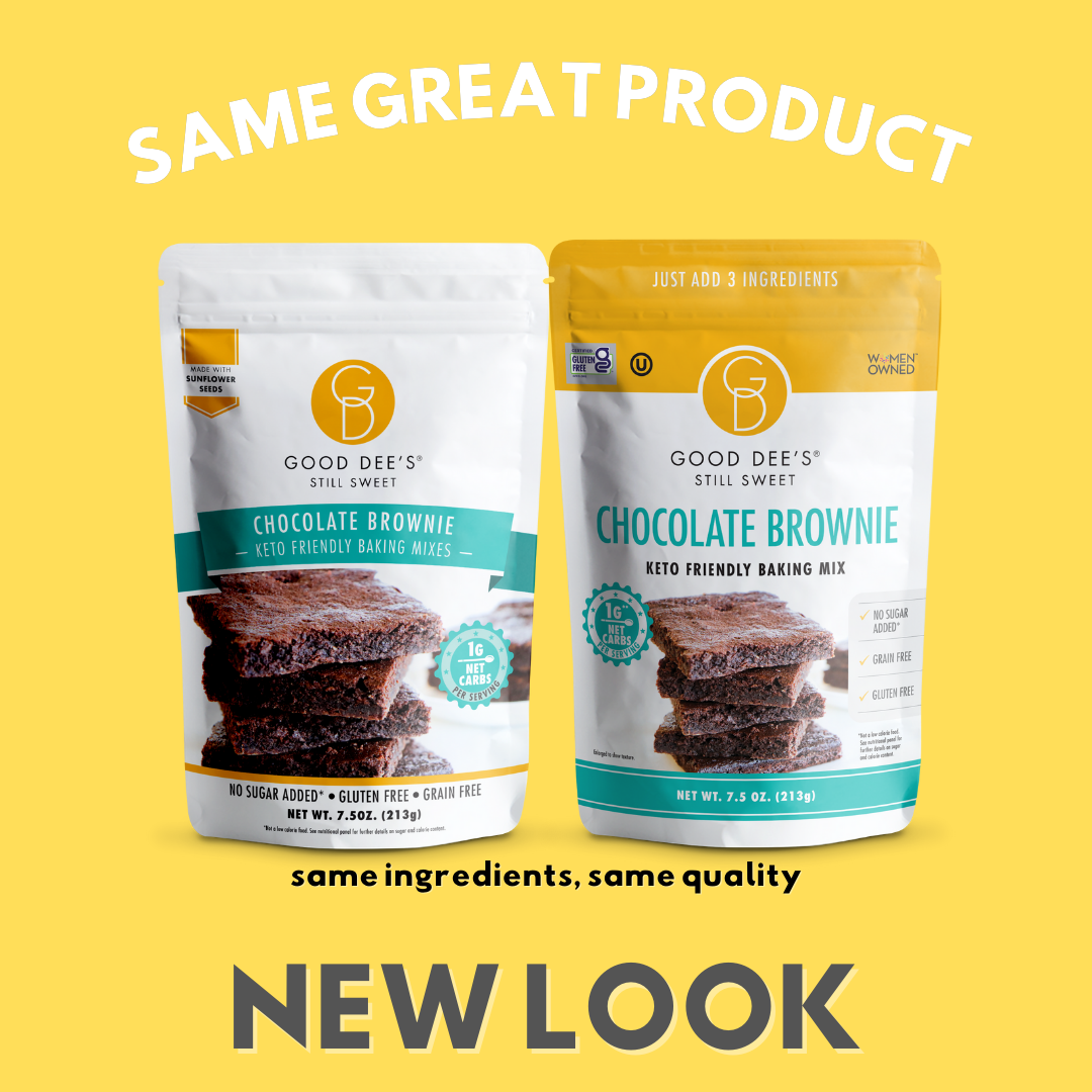 Cream Cheese Brownie Keto Bundle - Gluten Free and No Added Sugar by Good Dee's