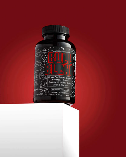 Bull Blend: Beef Organ Complex For Hormones - Bovine Prostate, Bone, Liver & Marrow by Wild Foods