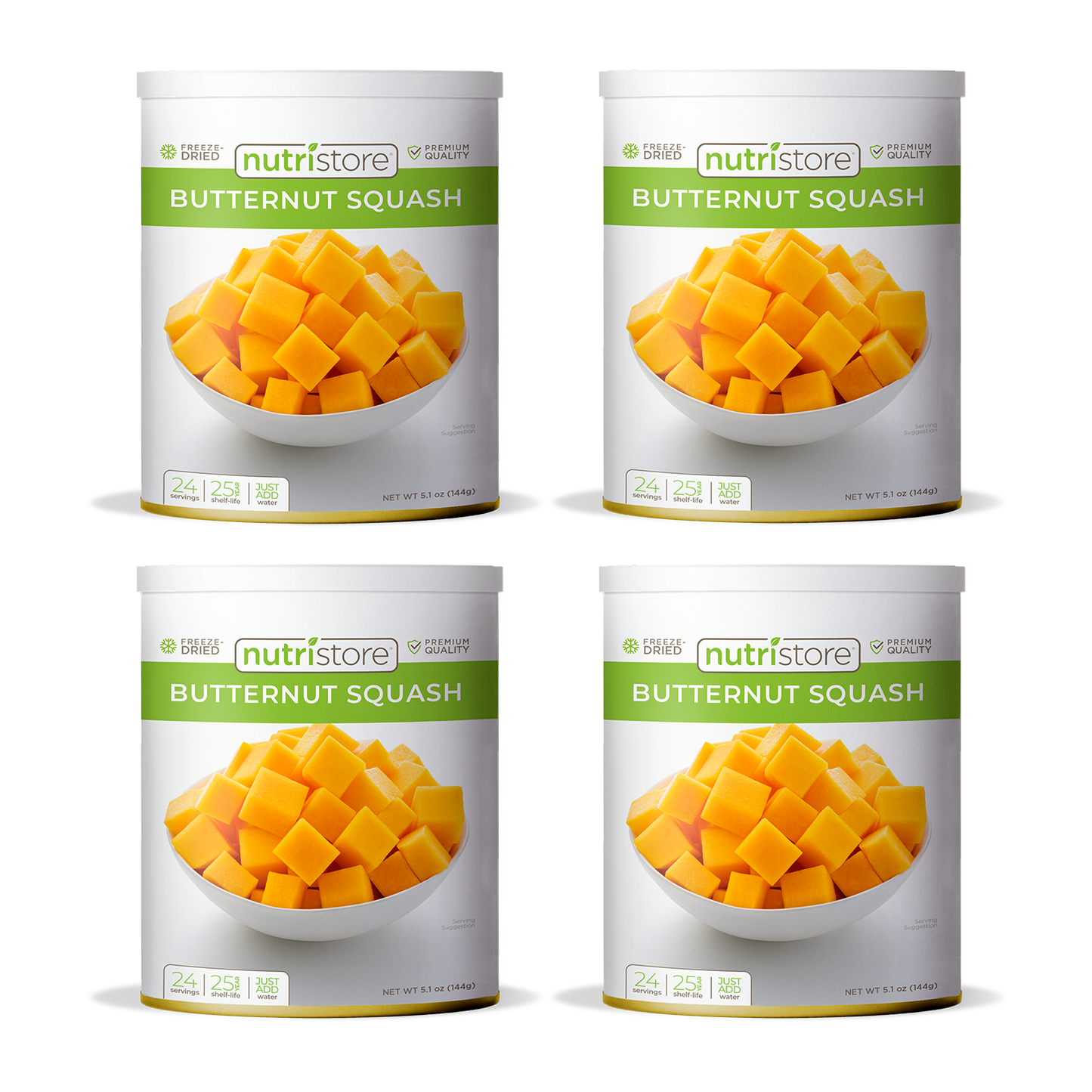 Butternut Squash Freeze Dried - #10 Can by Nutristore