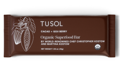 Organic Protein + Superfood Bars by TUSOL Wellness