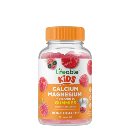 Calcium Magnesium and Vitamin D Gummies for Kids