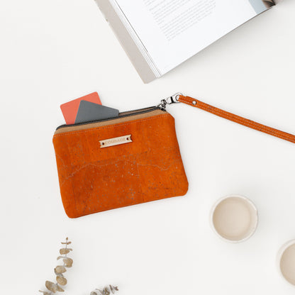 GIVER card wristlet | TERRA COTTA