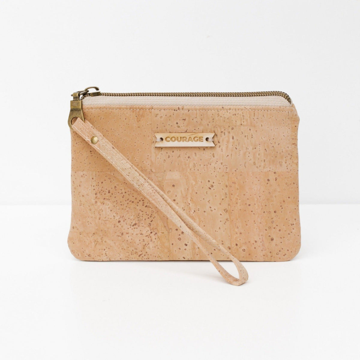 GIVER card wristlet | NATURAL