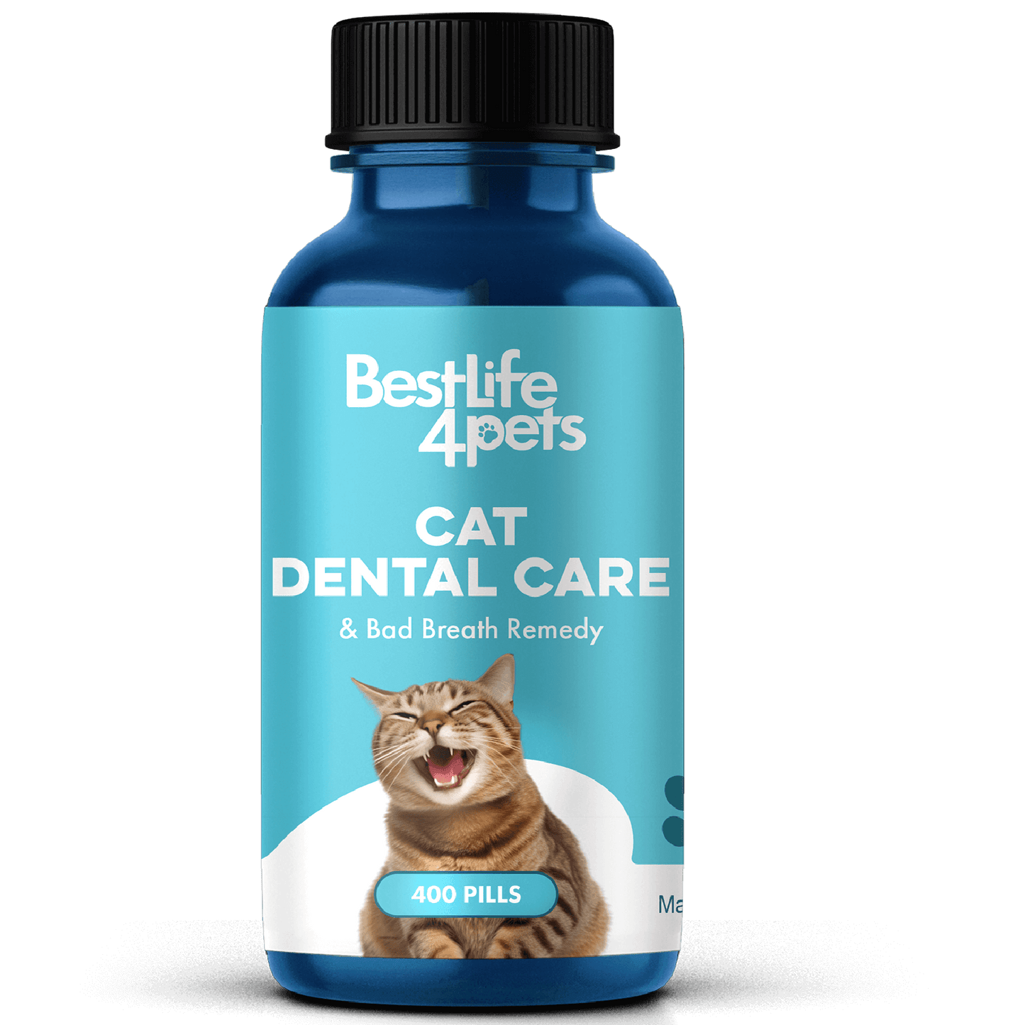 Cat Dental Care and Bad Breath Remedy - Natural Solution for Better Feline Oral Health by BestLife4Pets